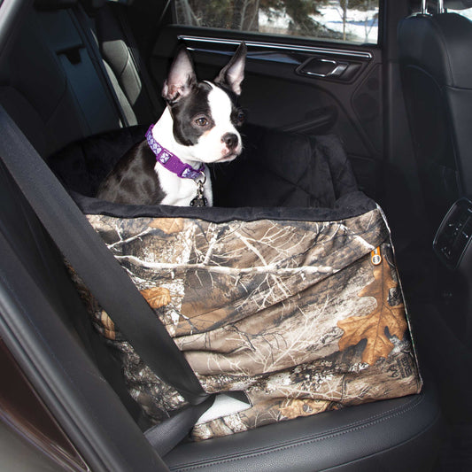 K&H Pet Products Realtree Bucket Booster Pet Seat Small Camo 20 x 20 x 15 For Pet With Love