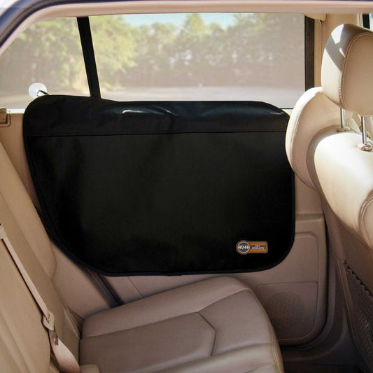 K&H Pet Products Vehicle Door Protector Black 19 x 27 For Pet With Love
