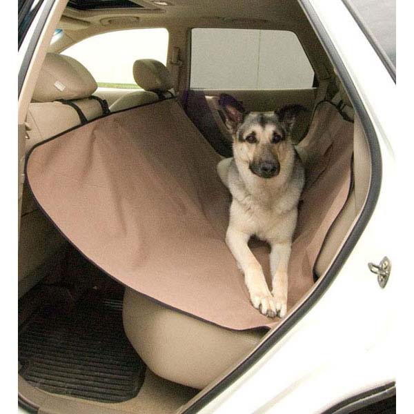 K&H Pet Products Car Seat Saver Tan 54 x 58 x 0.25 For Pet With Love
