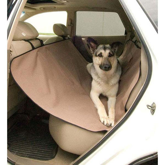 K&H Pet Products Car Seat Saver Tan 54 x 58 x 0.25 For Pet With Love
