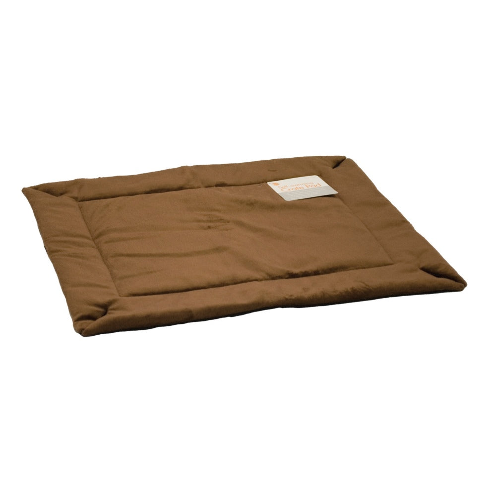 K&H Pet Products Self-Warming Crate Pad Extra Extra Large Mocha 37 x 54 x 0.5 For Pet With Love