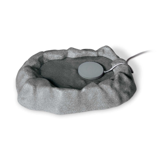 K&H Pet Products Thermo-Birdbath 1 gallon Gray 17 x 23.5 x 4 For Pet With Love