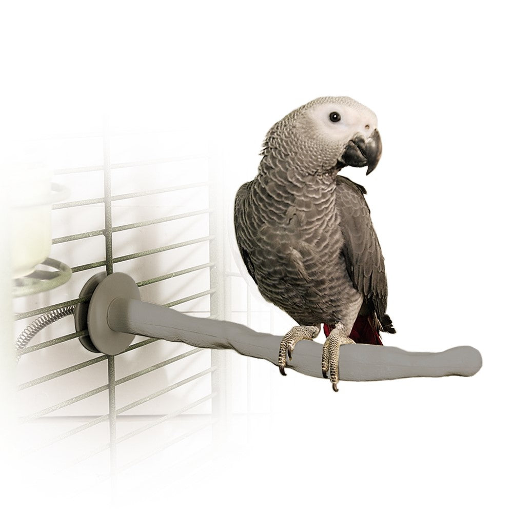 K&H Pet Products Bird Thermo-Perch Gray 13 x 1.25 x 1.25