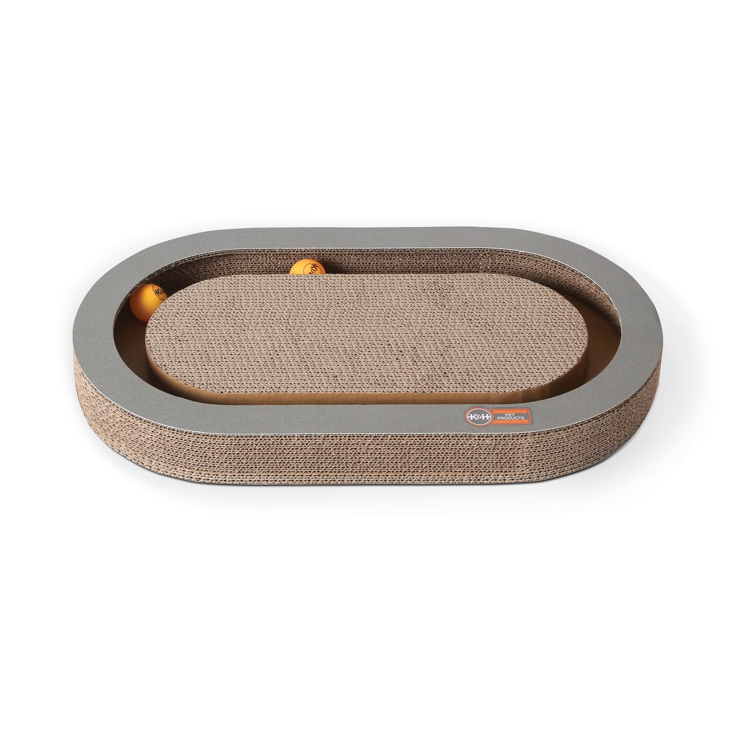 K&H Pet Products Universal Mount Kitty Sill with Cardboard Track Cardboard 24 x 11 x 3 For Pet With Love