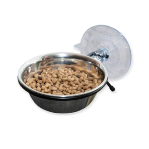 K&H Pet Products EZ Mount Up and Away Kitty Diner 12 ounces Black 6 x 5 x 4