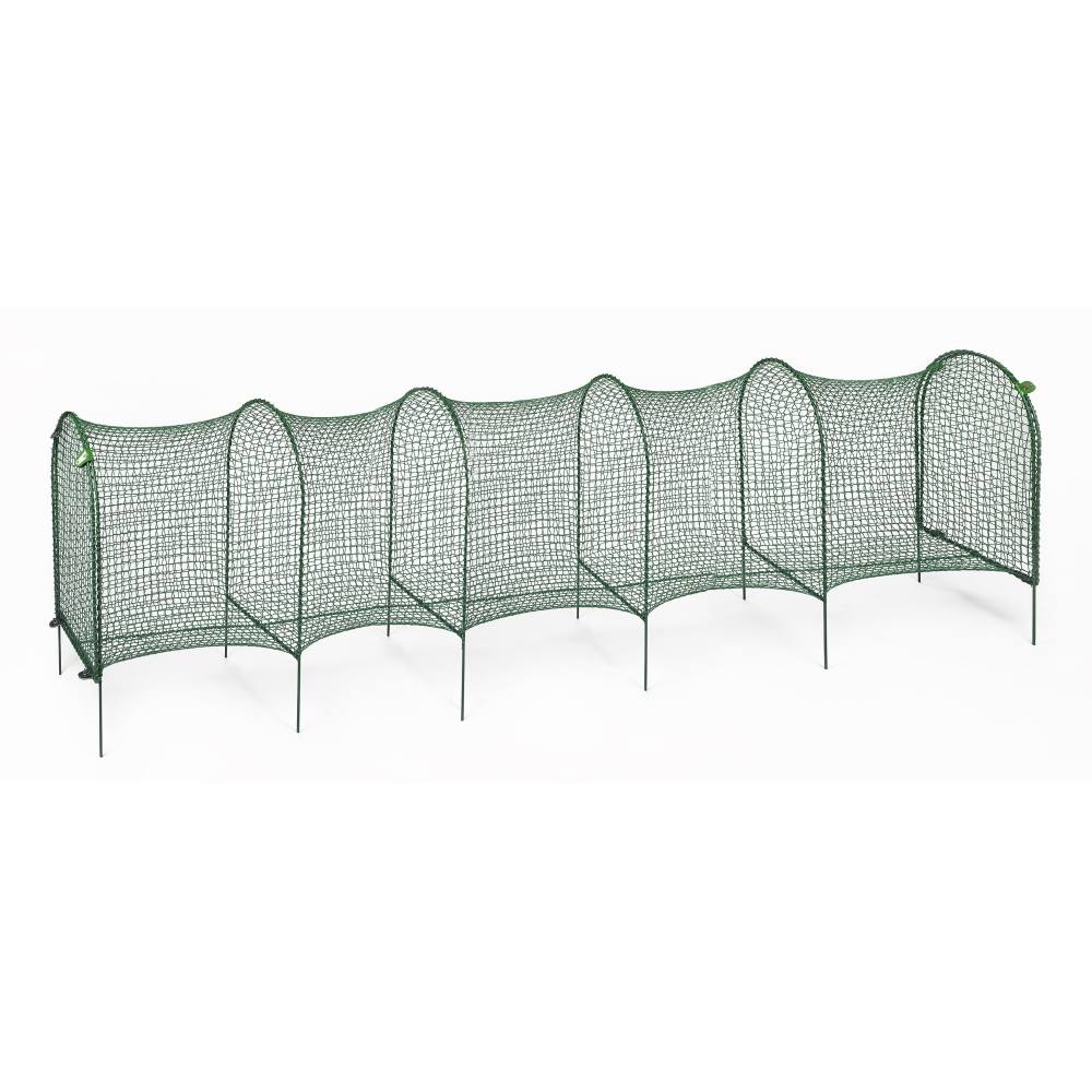 Kittywalk Lawn Version Outdoor Cat Enclosure Green 120 x 18 x 24 For Pet With Love