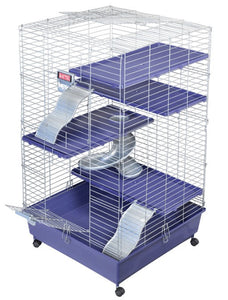Kaytee Ferret Home Plus Multi-Level Home with Casters For Pet With Love