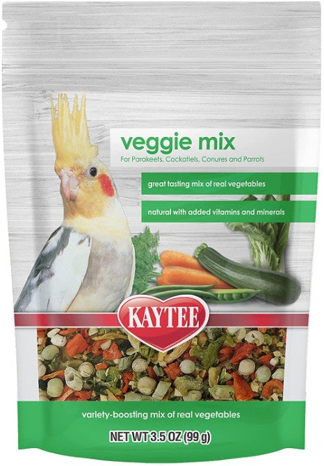 Kaytee Freeze Dried Veggie Mix for Pet Birds For Pet With Love