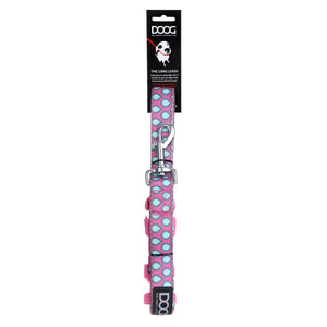 DOOG Neoprene Dog Leash Luna Large Pink/Blue