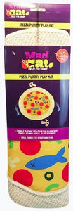 Mad Cat Pizza Purrty Play Mat for Cats For Pet With Love