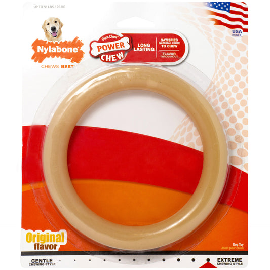 Nylabone Power Chew Ring Chew Toy Giant For Pet With Love