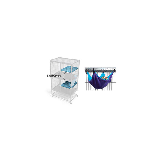 Midwest Nation Accessory Kit 1 Teal / Purple For Pet With Love