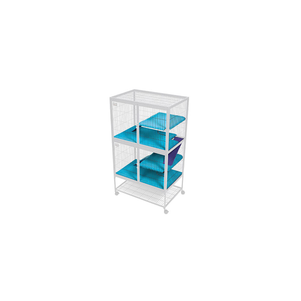 Midwest Nation Accessory Kit 2 Teal / Purple For Pet With Love