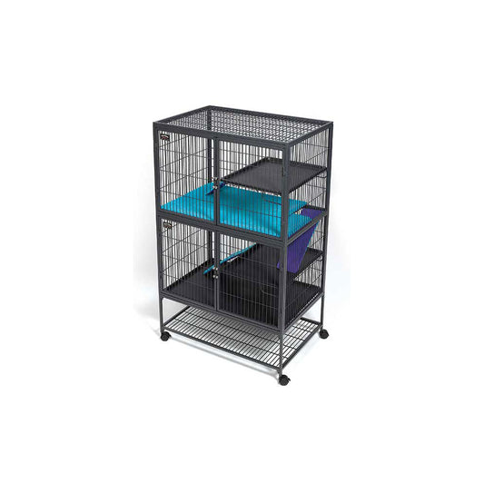 Midwest Nation Accessory Top Pan Cover Teal / Purple 34.75 x 23.25 x 0.1 For Pet With Love