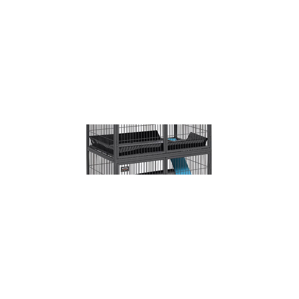 Midwest Nation Accessory Upper Scatter Guard Black 34.5 x 22.75 x 4 For Pet With Love
