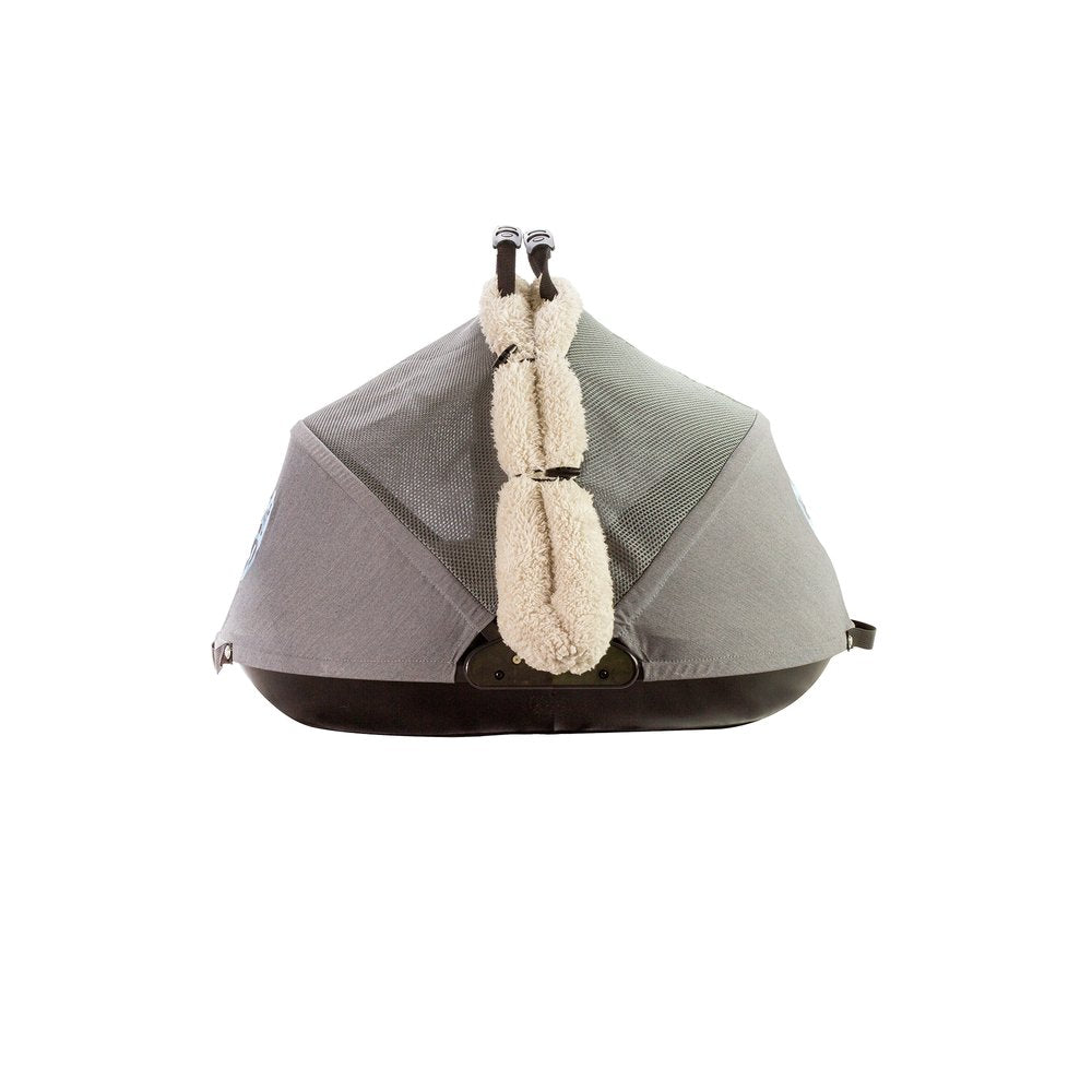 Bear Bear Pet Nest and Go Pet Bed and Carrier Gray 24 x 23 x 16 For Pet With Love