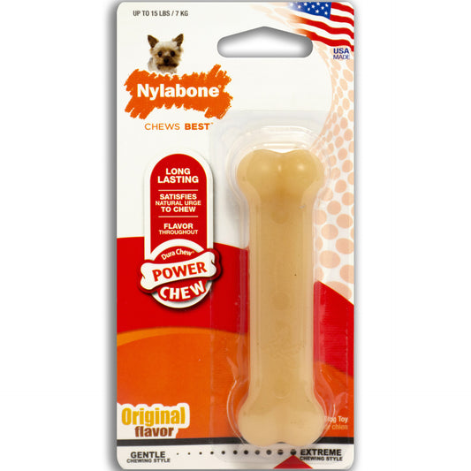Nylabone Power Chew Original Chew Toy Petite For Pet With Love