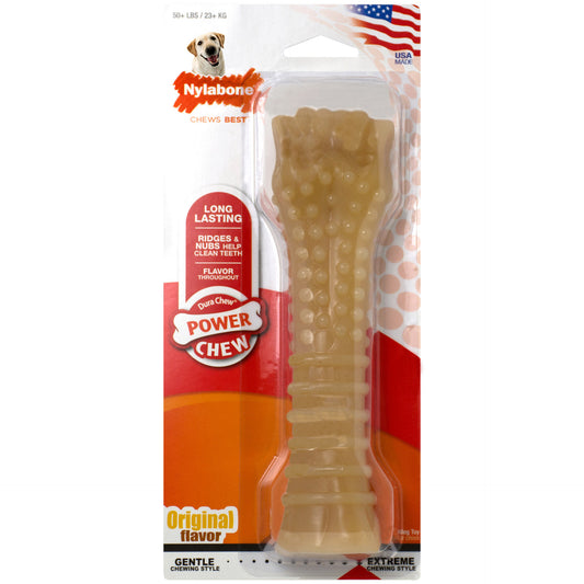 Nylabone Power Chew Textured Original Chew Toy Souper For Pet With Love