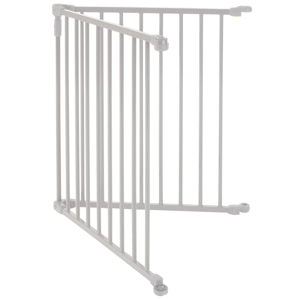 North States Metal Superyard Extension 2 Panels White 24 x 30 For Pet With Love