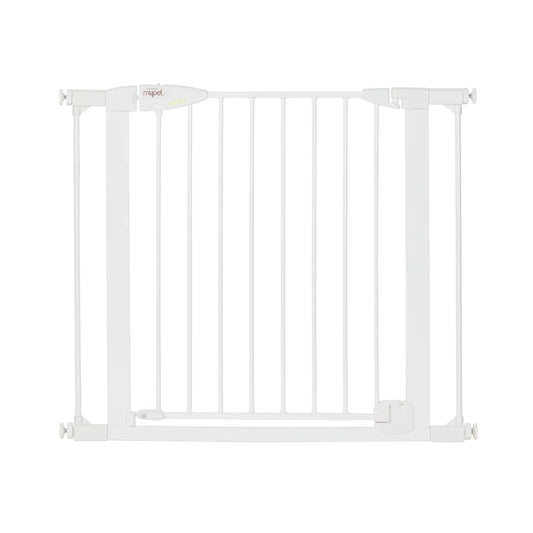 North States MyPet Ultimutt Walk Thru Pet Gate with Auto Close 5435 1.75 x 29.75-37.5 x 30 For Pet With Love