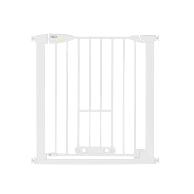 North States MyPet Wide Walk Thru EasyPass Pet Gate with Auto Close 5452 1.75 x 29.75-40.5 x 30