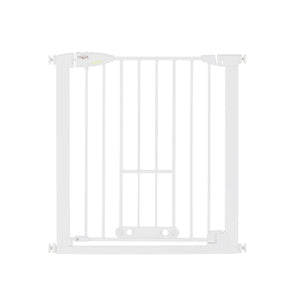 North States MyPet Wide Walk Thru EasyPass Pet Gate with Auto Close 5452 1.75 x 29.75-40.5 x 30