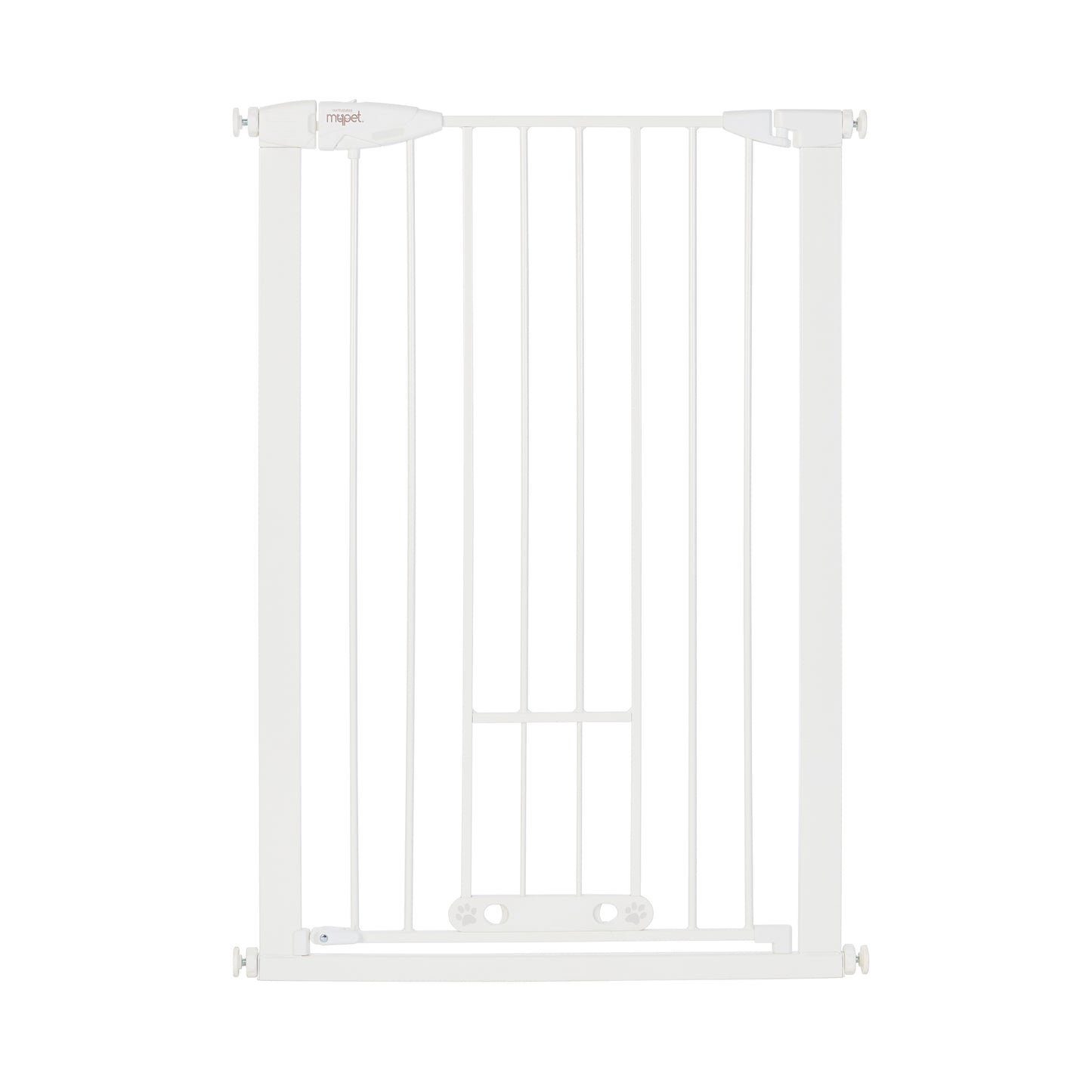North States MyPet Extra Tall and Wide Walk Thru EasyPass Pet Gate 5459 1.75 x 29.75-52 x 41 For Pet With Love