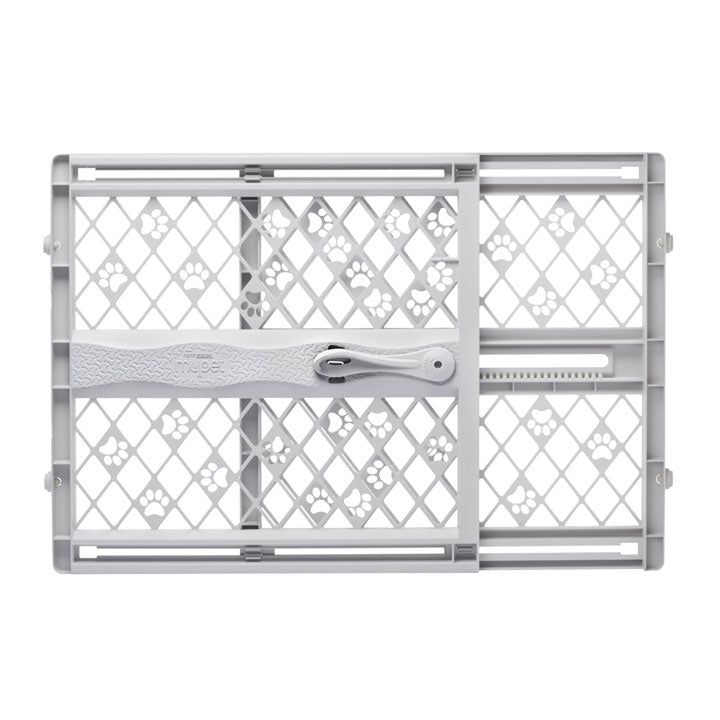 North States Paws Portable Pressue Petgate Gray 26 - 42 x 23 For Pet With Love