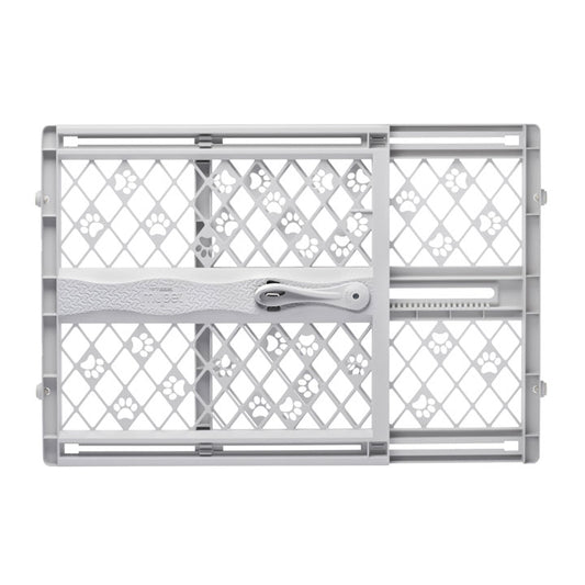 North States Paws Portable Pressue Petgate Gray 26 - 42 x 23 For Pet With Love