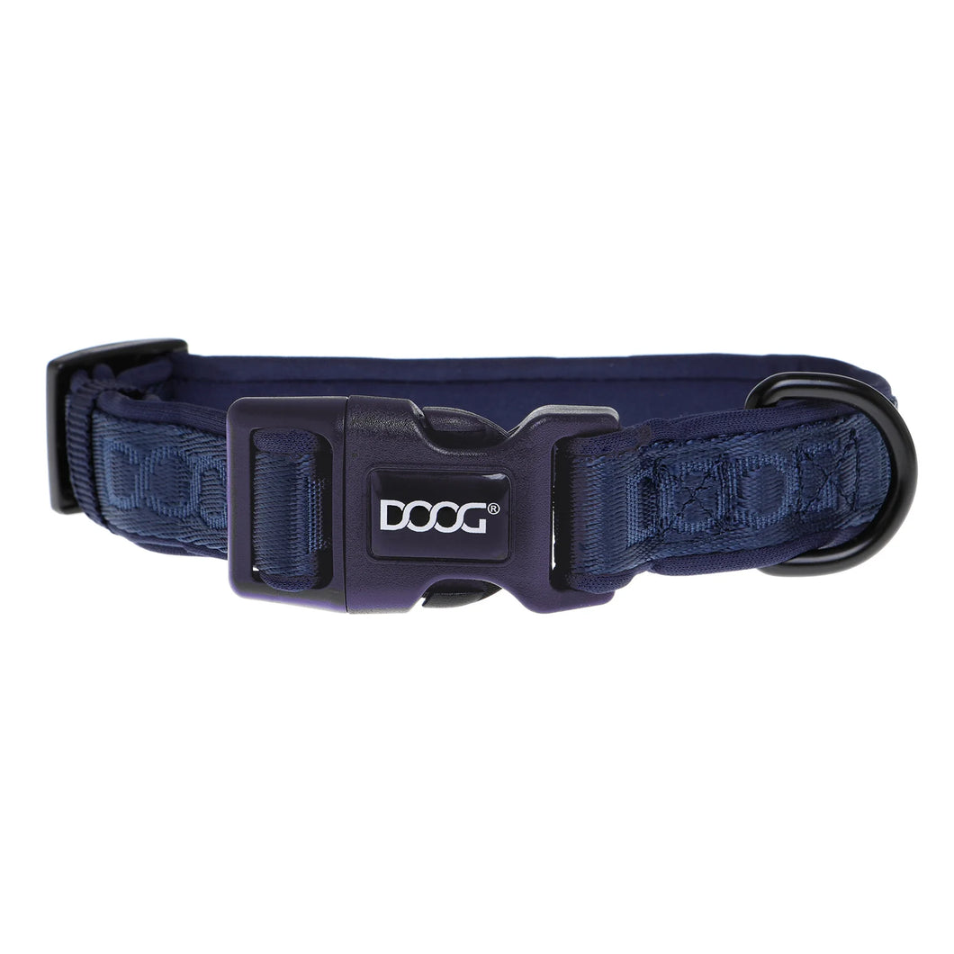 DOOG Neosport Neoprene Dog Collar Medium Navy