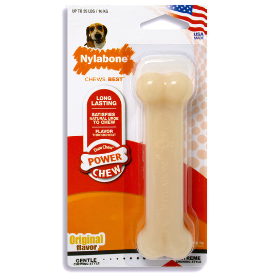 Nylabone Power Chew Original Chew Toy Wolf For Pet With Love