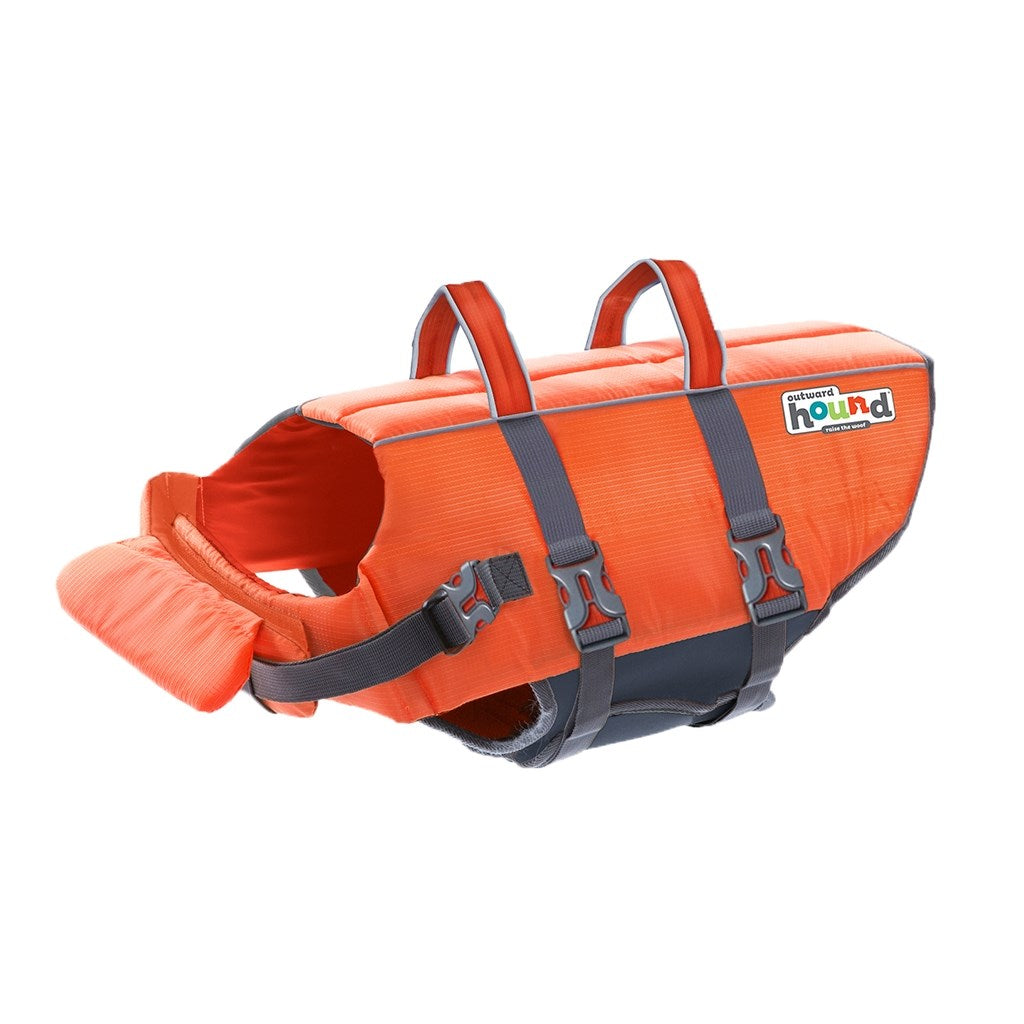 Outward Hound Dog Life Jacket Medium Orange 9 x 17 x 11 For Pet With Love