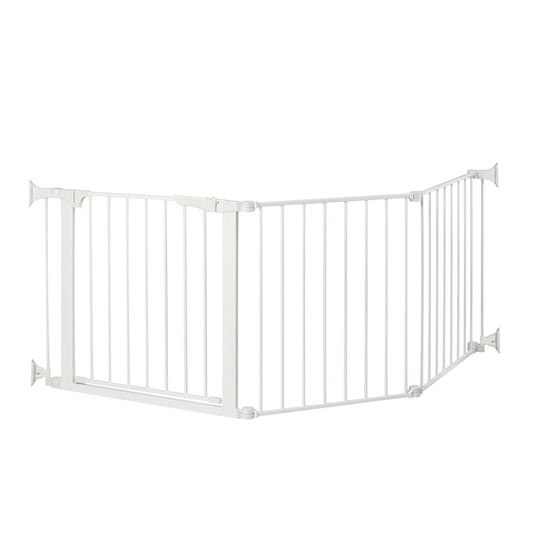 Kidco Command Custom Fit Free Standing Pet Gate White 24 x 4.25 x 29.5 For Pet With Love