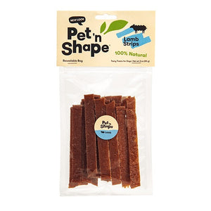 Pet n Shape Lamb Strips Dog Treats For Pet With Love
