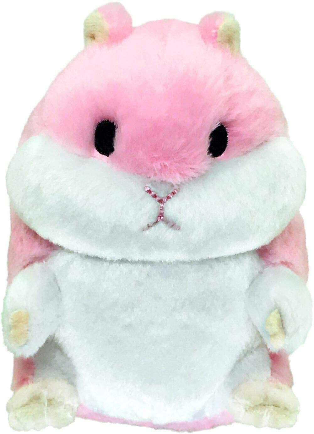 Petsport Tiny Tots Fat Hamster Plush Dog Toy Pink For Pet With Love