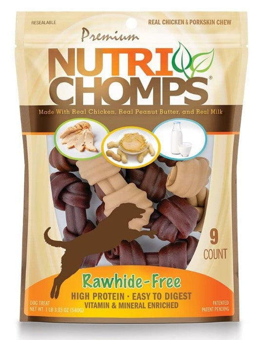 Pork Chomps Premium Nutri Chomps Variety Knots For Pet With Love