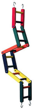 Load image into Gallery viewer, Prevue Carpenter Creations Hardwood Bendable 6 Section Ladder For Pet With Love
