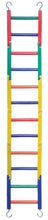 Load image into Gallery viewer, Prevue Carpenter Creations Hardwood Bendable 6 Section Ladder For Pet With Love
