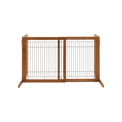 Richell Freestanding Pet Gate HS Autumn Matte 28.3 - 47.2 x 23.6 x 27.6