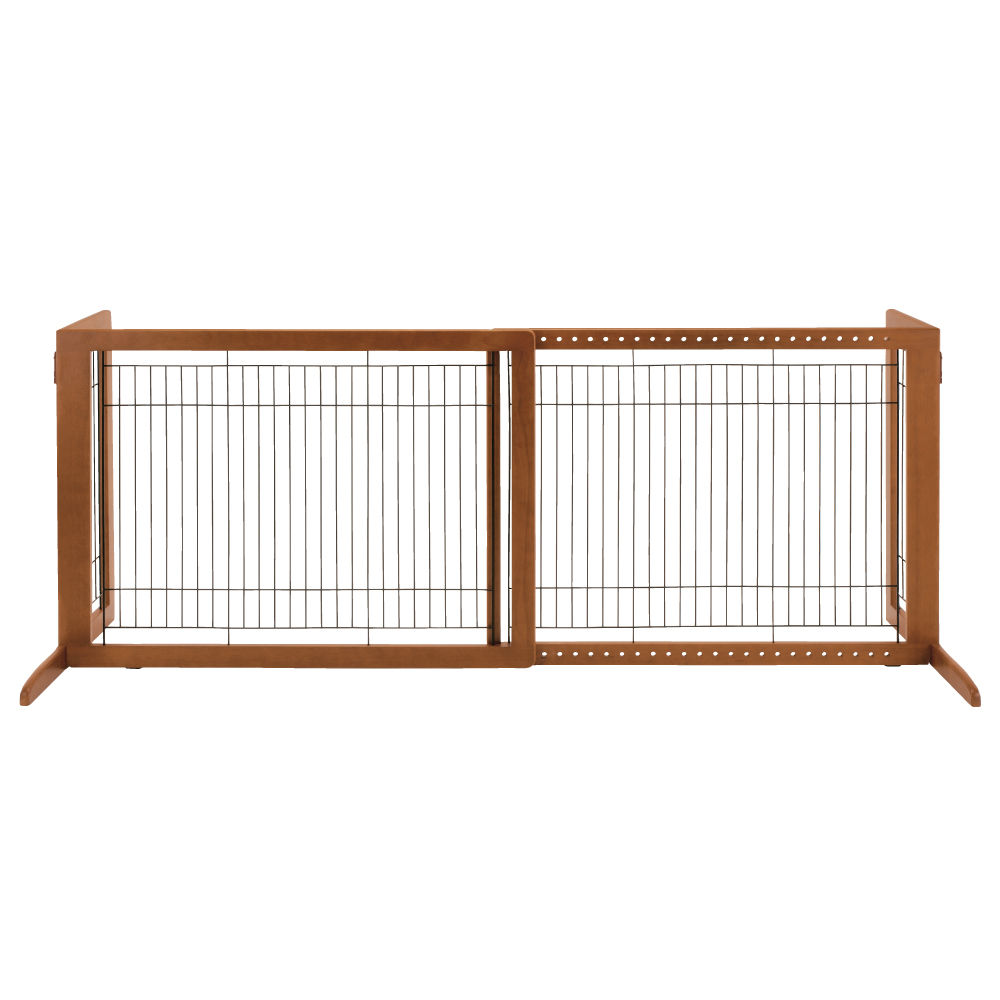 Richell Freestanding Pet Gate HL Autumn Matte 39.4 - 70.9 x 23.6 x 27.6 For Pet With Love