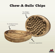 Load image into Gallery viewer, Redbarn Pet Products Chew-A-Bulls Chip Dental Dog Treats Large For Pet With Love
