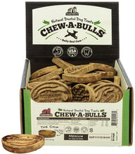 Load image into Gallery viewer, Redbarn Pet Products Chew-A-Bulls Chip Dental Dog Treats Medium For Pet With Love
