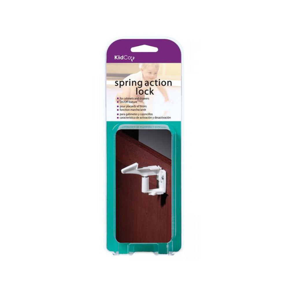 Kidco Spring Action Lock 4 pack White For Pet With Love