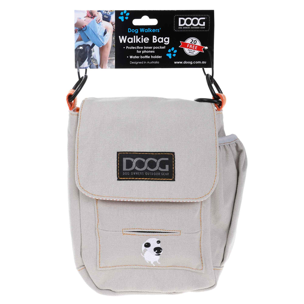 DOOG Walkie Bag Grey 3.5 x 8 x 10