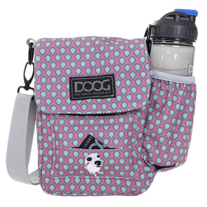 DOOG Walkie Bag Pink/Tear Drops 3.5 x 8 x 10