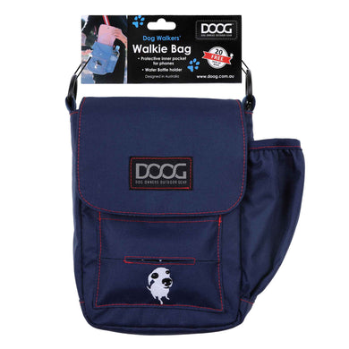 DOOG Walkie Bag Navy/Red 3.5 x 8 x 10