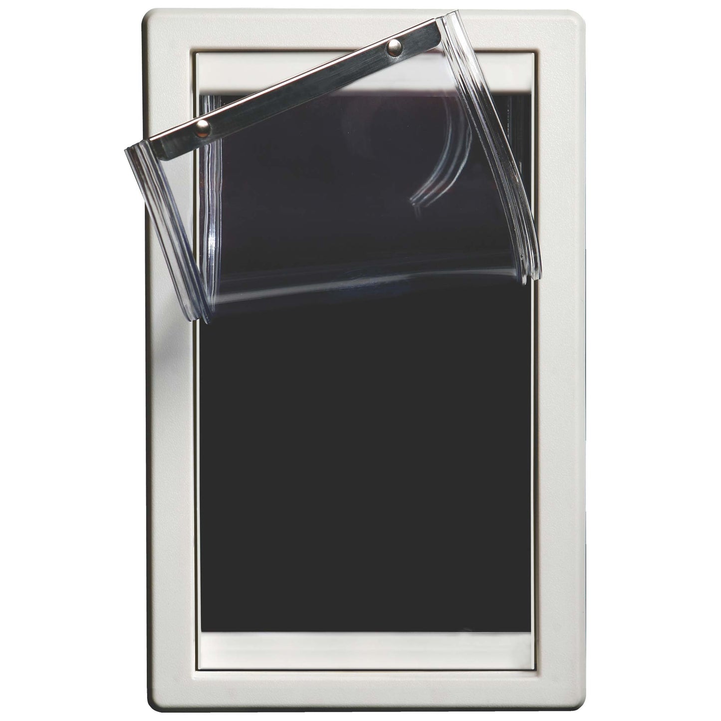 Ideal Pet Products Screen Guard Pet Door Medium White 1.25 x 9.5 x 15.12 For Pet With Love