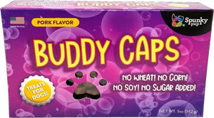 Spunky Pup Buddy Caps Pork Flavored Treats For Pet With Love