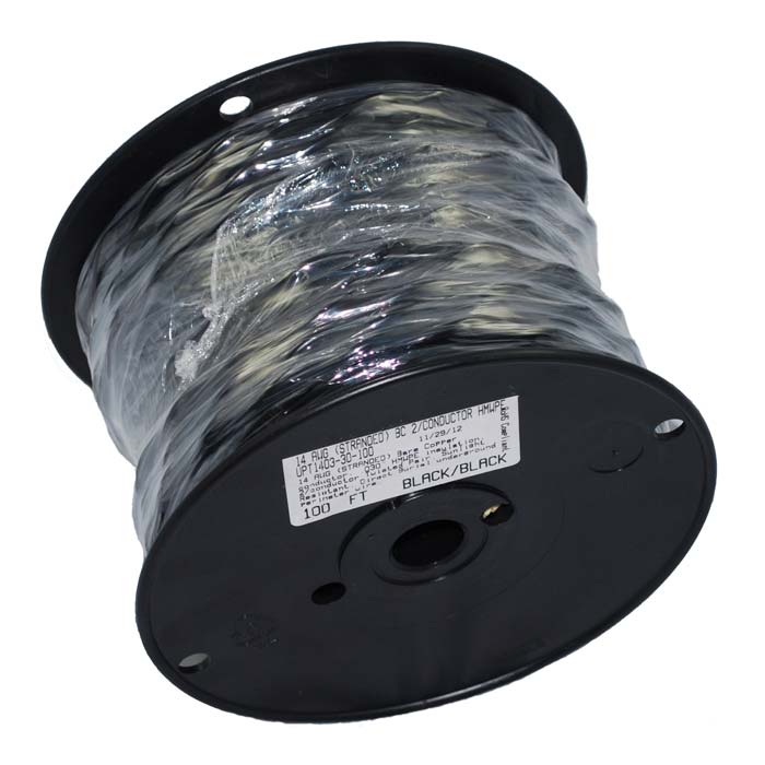 PSUSA 100' Twisted Wire 14 Gauge Solid Core For Pet With Love