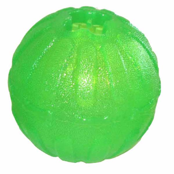 Starmark Everlasting Fun Ball Medium Green 3 x 3 x 3 For Pet With Love